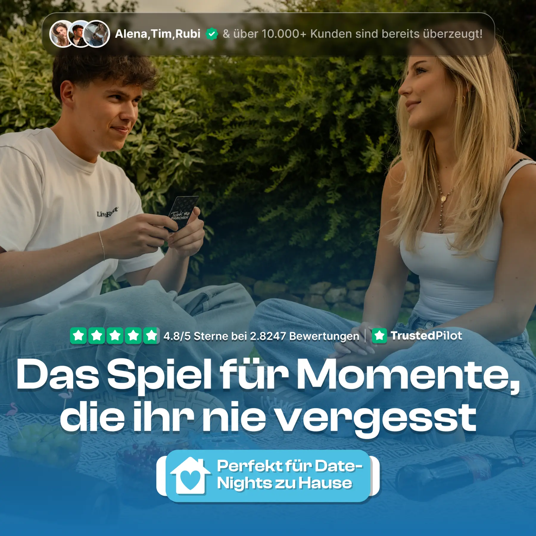 Hauptspiel + Spicy Erweiterung + Deeptalk Erweiterung