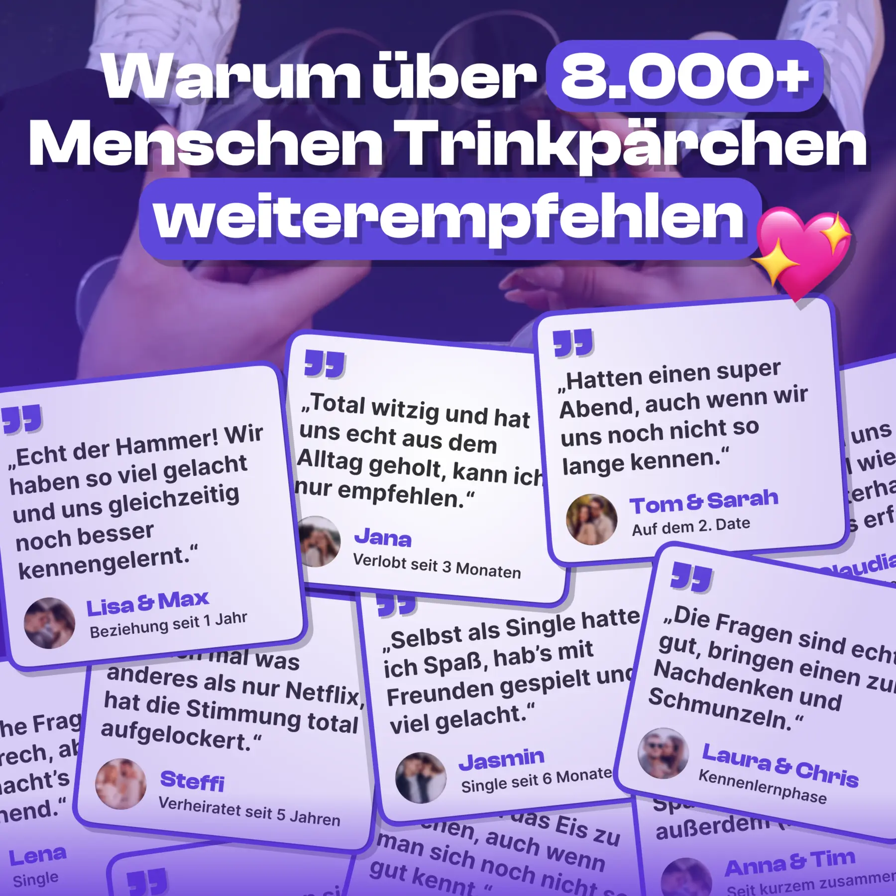 Hauptspiel + Spicy Erweiterung + Deeptalk Erweiterung